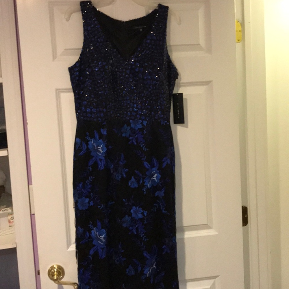 David Meister Blue Formal Dress size 10